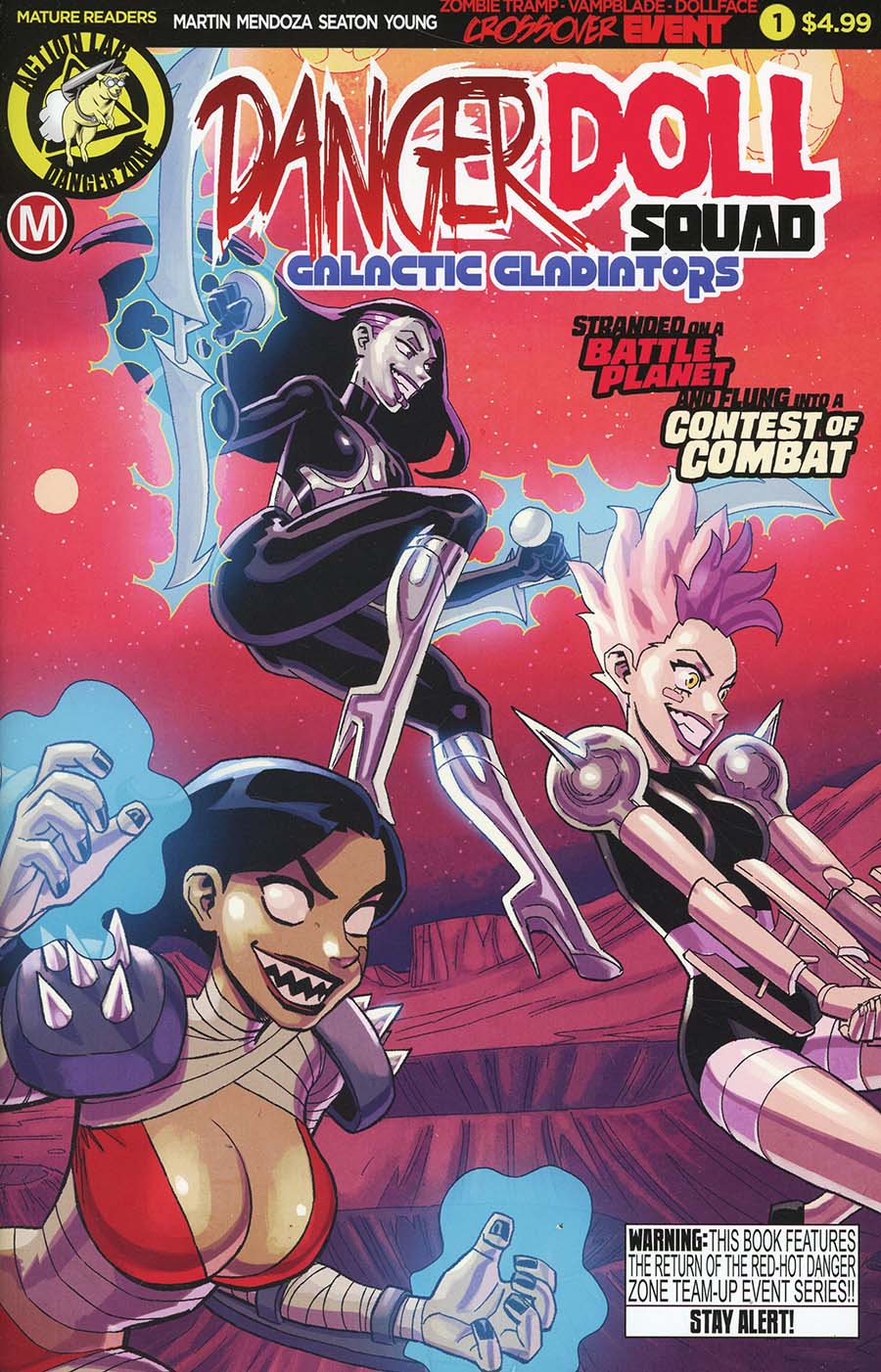Danger Doll Squad Galactic Gladiators #1 Cover A Regular Celor Cover