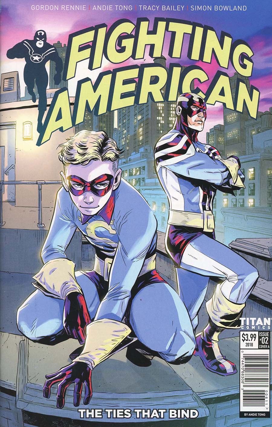 Fighting American Ties That Bind #2 Cover A Regular Andie Tong Cover