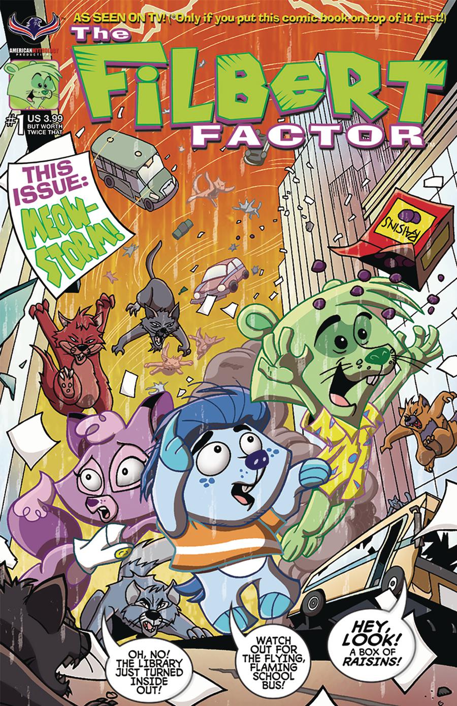 Filbert Factor #1 Rejected By Free Comic Book Day Cover A Regular Horacio Domingues & Ruben Gonzalez Cover