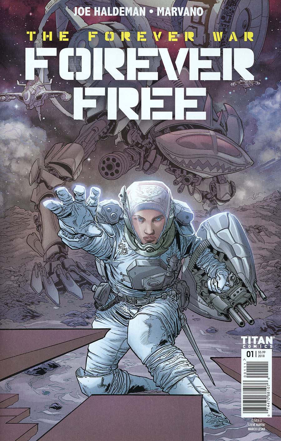 Forever War Forever Free #1 Cover A Regular Steve Kurth Cover