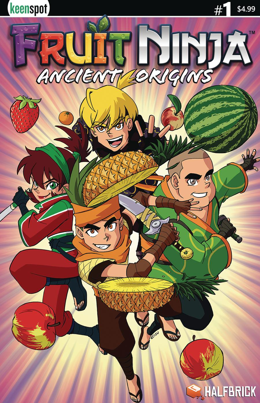 Fruit Ninja Ancient Origins #1 Cover A Regular Remy Eisu Mokhtar Cover