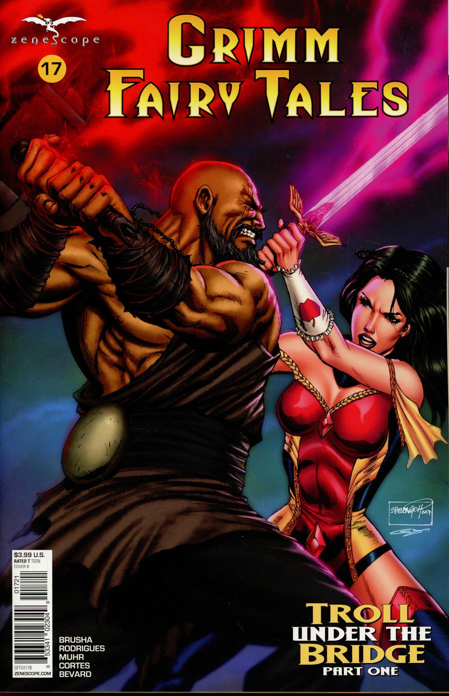 Grimm Fairy Tales Vol 2 #17 Cover B Sheldon Goh