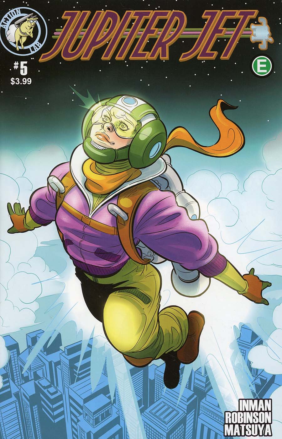 Jupiter Jet #5 Cover A Regular Ben Matsuya Cover