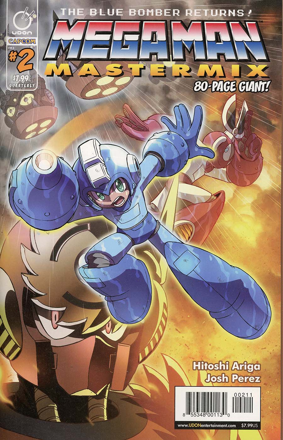 Mega Man Mastermix #2 Cover A Regular Hitoshi Ariga Cover