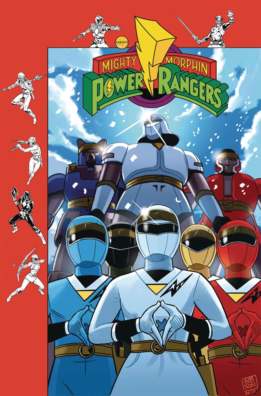 Mighty Morphin Power Rangers (BOOM Studios) #26 Cover B Variant Jordan Gibson Subscription Cover