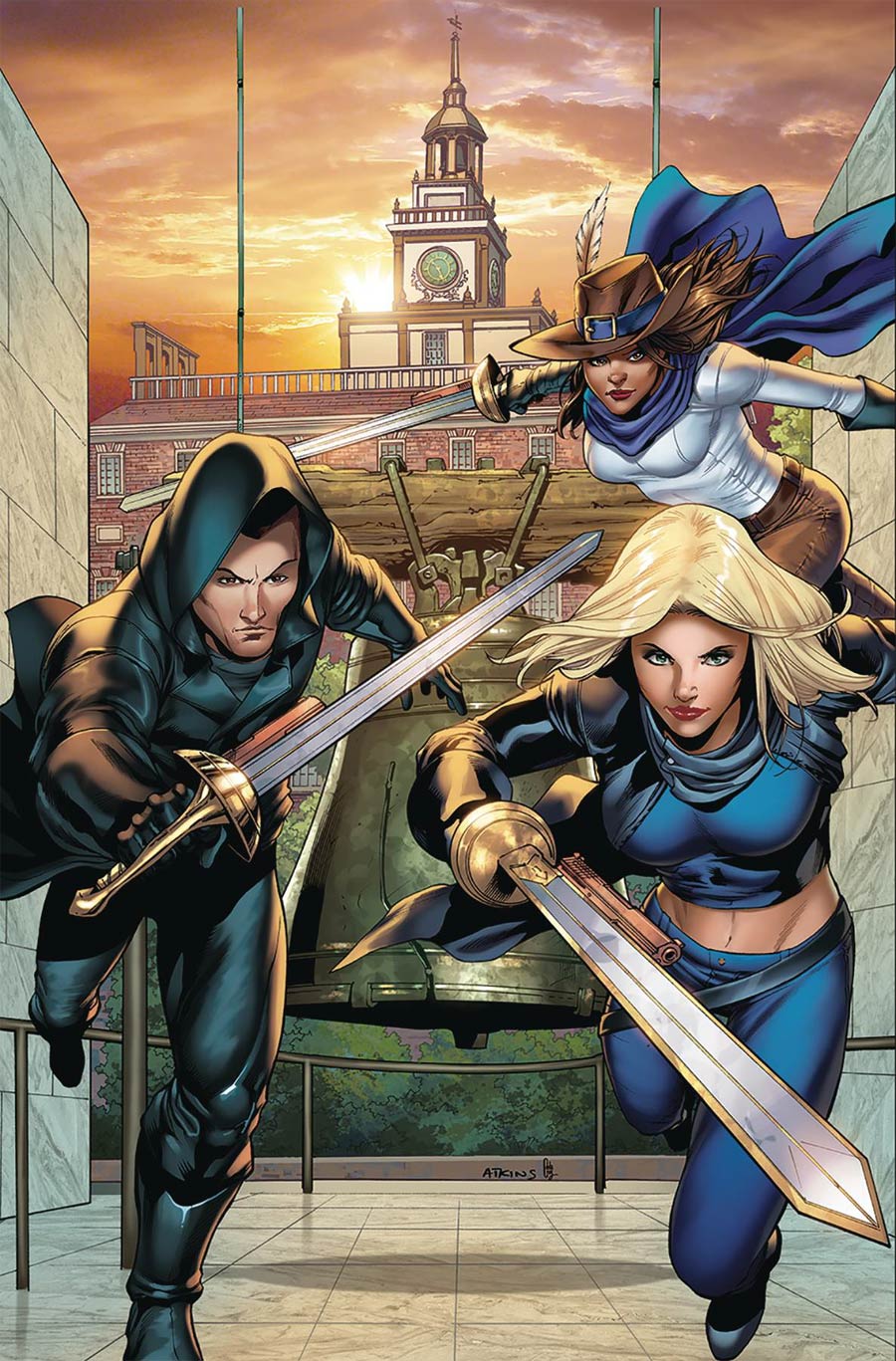 Grimm Fairy Tales Presents Musketeers #3 Cover D Robert Atkins