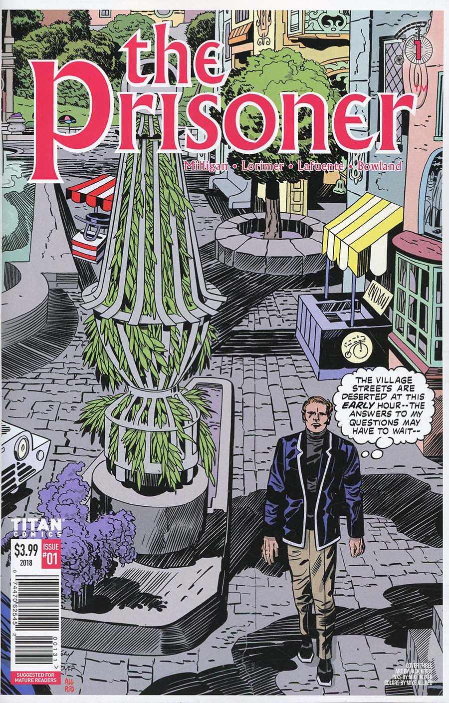 Prisoner Vol 2 #1 Cover C Variant Jack Kirby & Mike Allred Cover