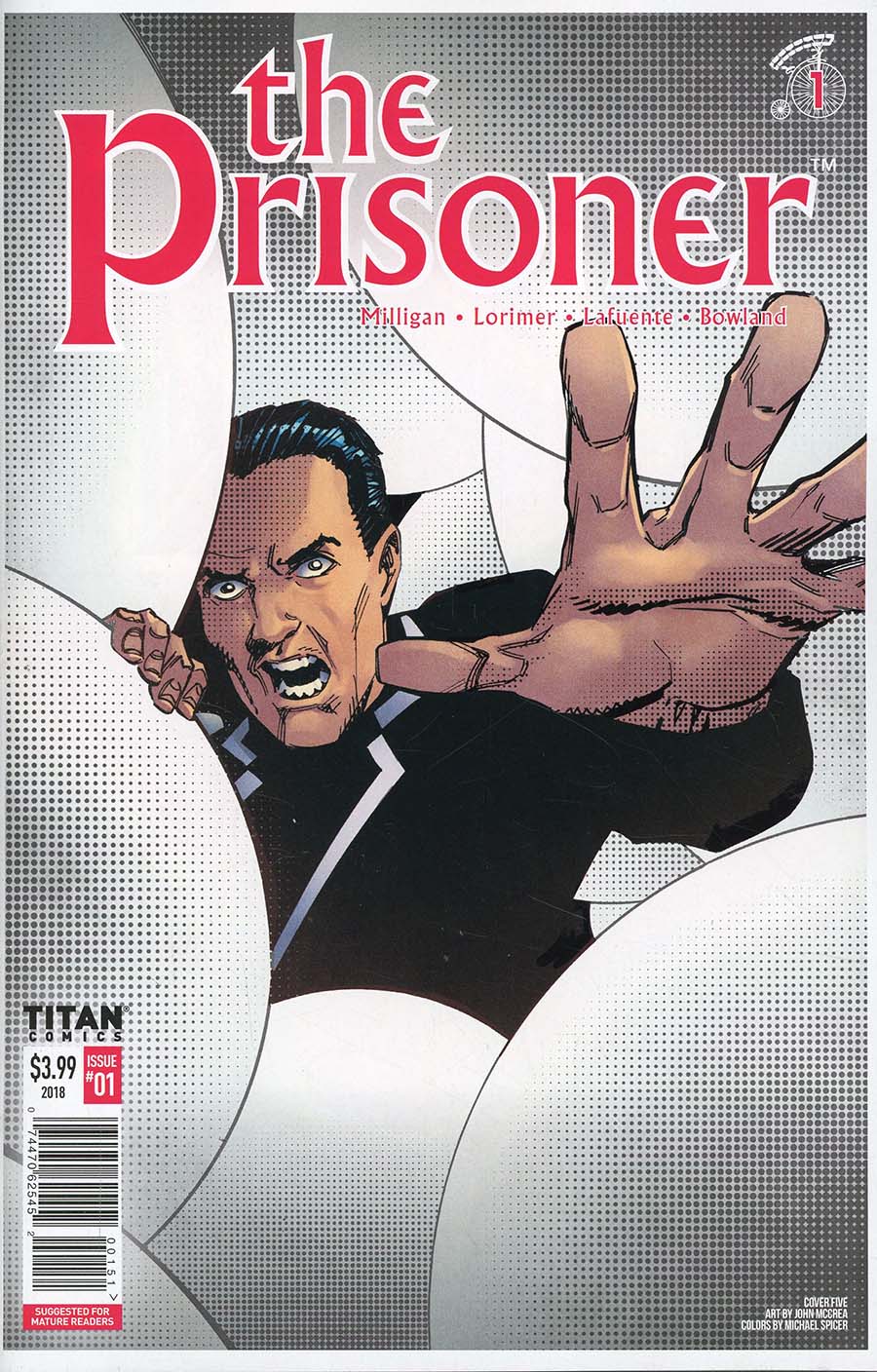 Prisoner Vol 2 #1 Cover E Variant John McCrea Cover