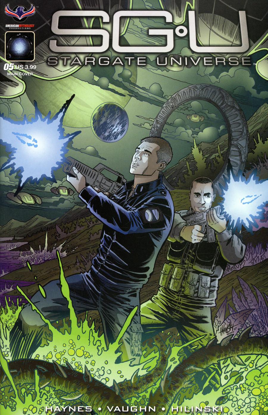 Stargate Universe Back To Destiny #5 Cover A Regular Clint Hilinski Cover