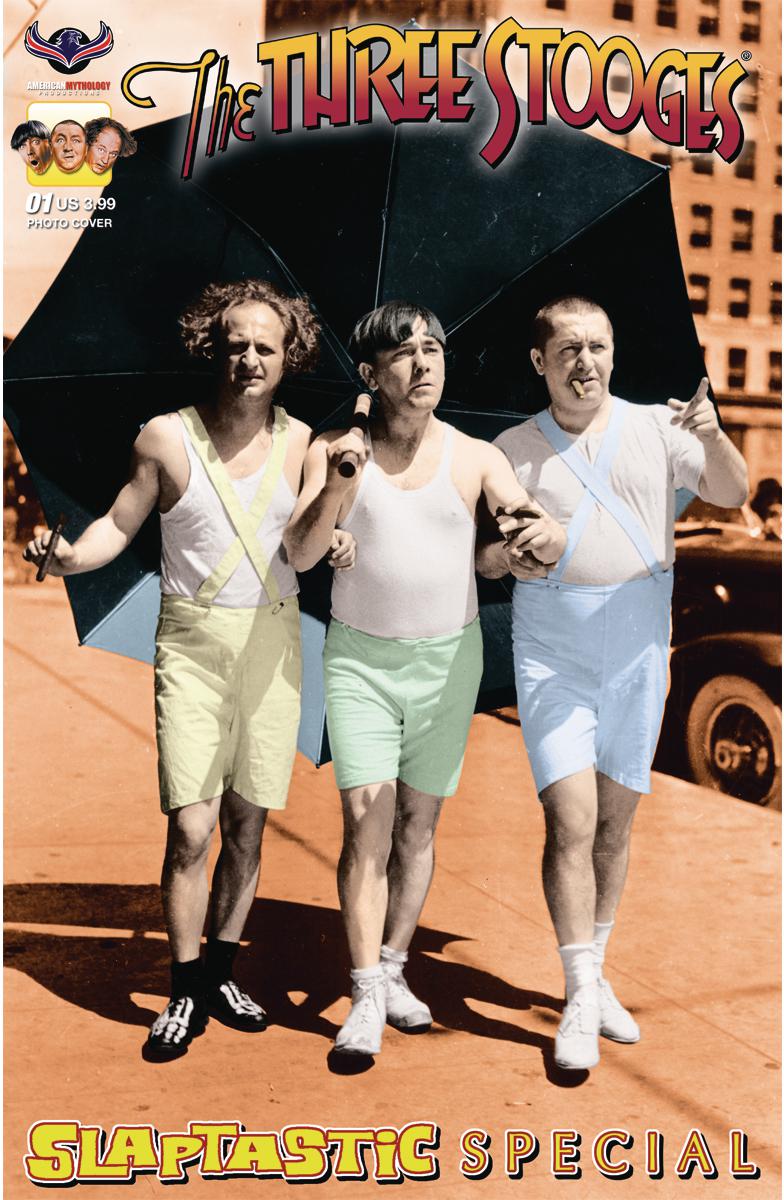 Three Stooges Slaptastic Special #1 Cover B Variant Color Photo Cover