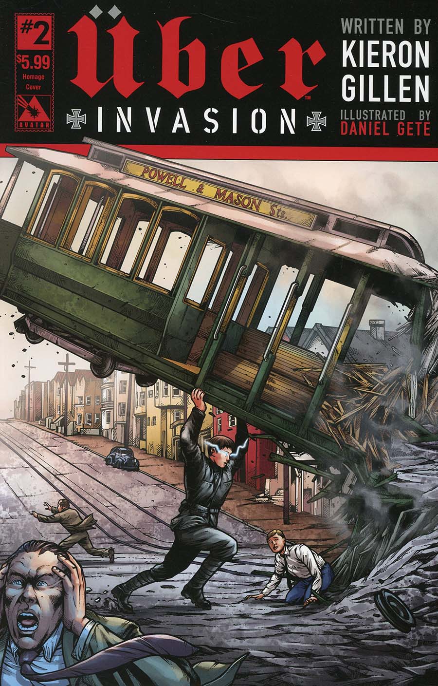 Uber Invasion #2 Cover G Homage Cover