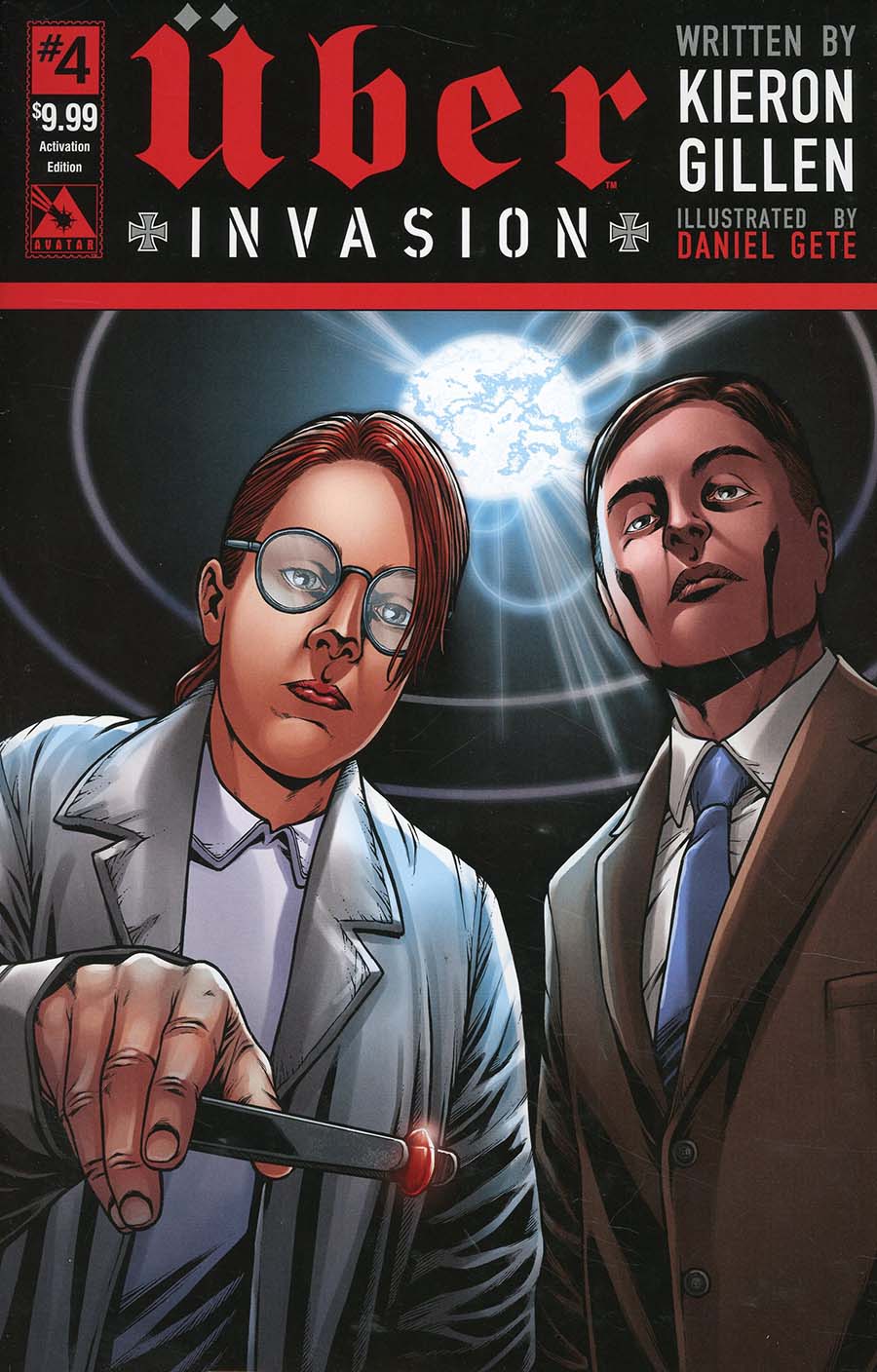 Uber Invasion #4 Cover G Activation Edition Cover