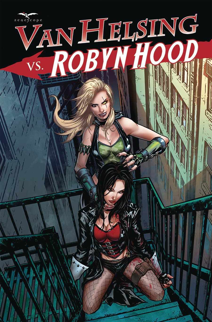 Grimm Fairy Tales Presents Van Helsing vs Robyn Hood #4 Cover D Riveiro