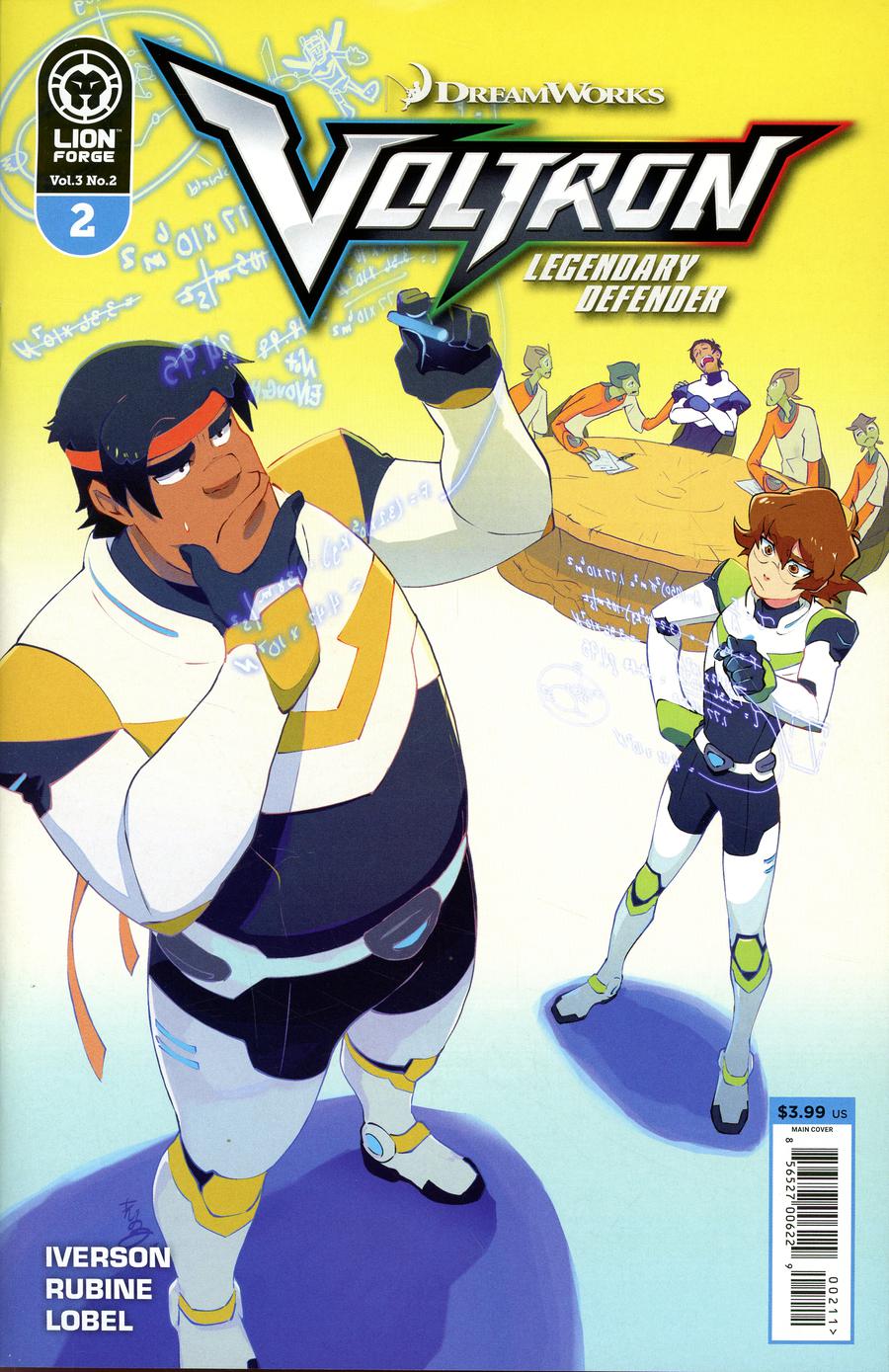 Voltron Legendary Defender Vol 3 #2 Cover A Regular Mariko Yamashin Cover