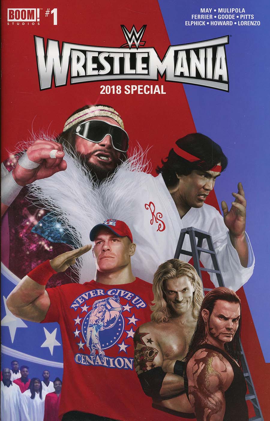 WWE Wrestlemania 2018 Special #1 Cover A Regular Rahzzah Cover