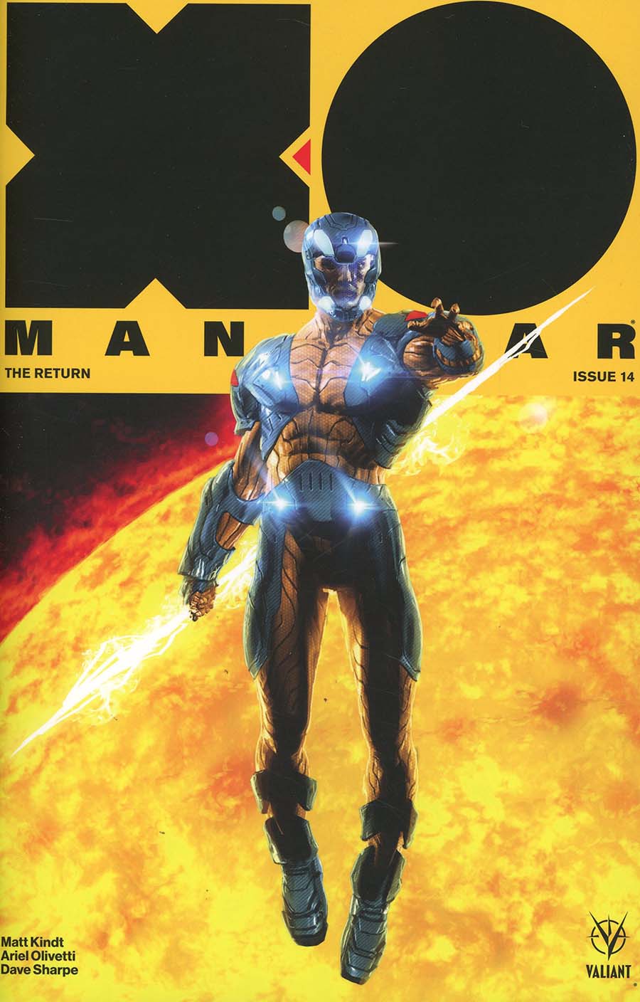 X-O Manowar Vol 4 #14 Cover A Regular Kaare Andrews Cover