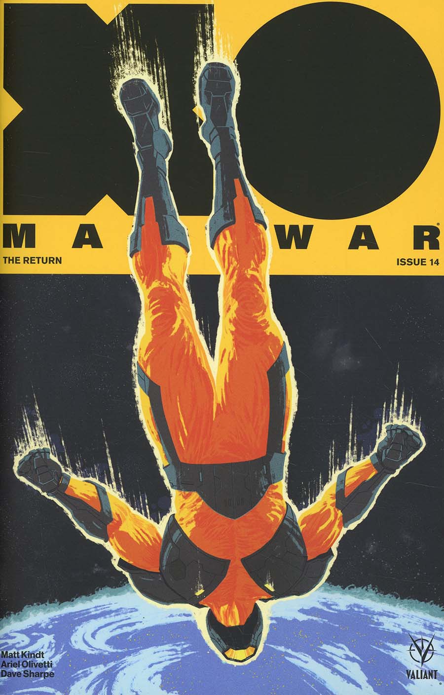 X-O Manowar Vol 4 #14 Cover B Variant Raul Allen Cover