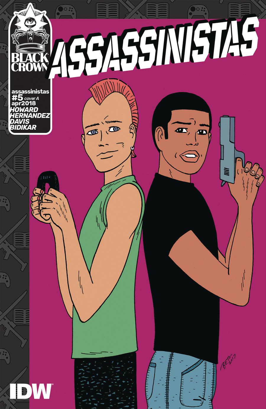 Assassinistas #5 Cover A Regular Gilbert Hernandez Cover