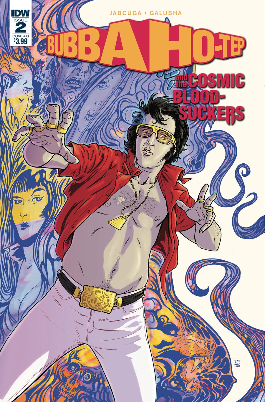 Bubba Ho-Tep And The Cosmic Blood-Suckers #2 Cover B Variant Tadd Galusha Cover