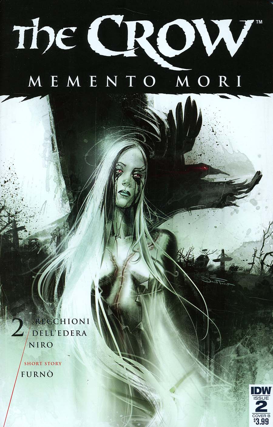 Crow Memento Mori #2 Cover B Variant Davide Furno Cover