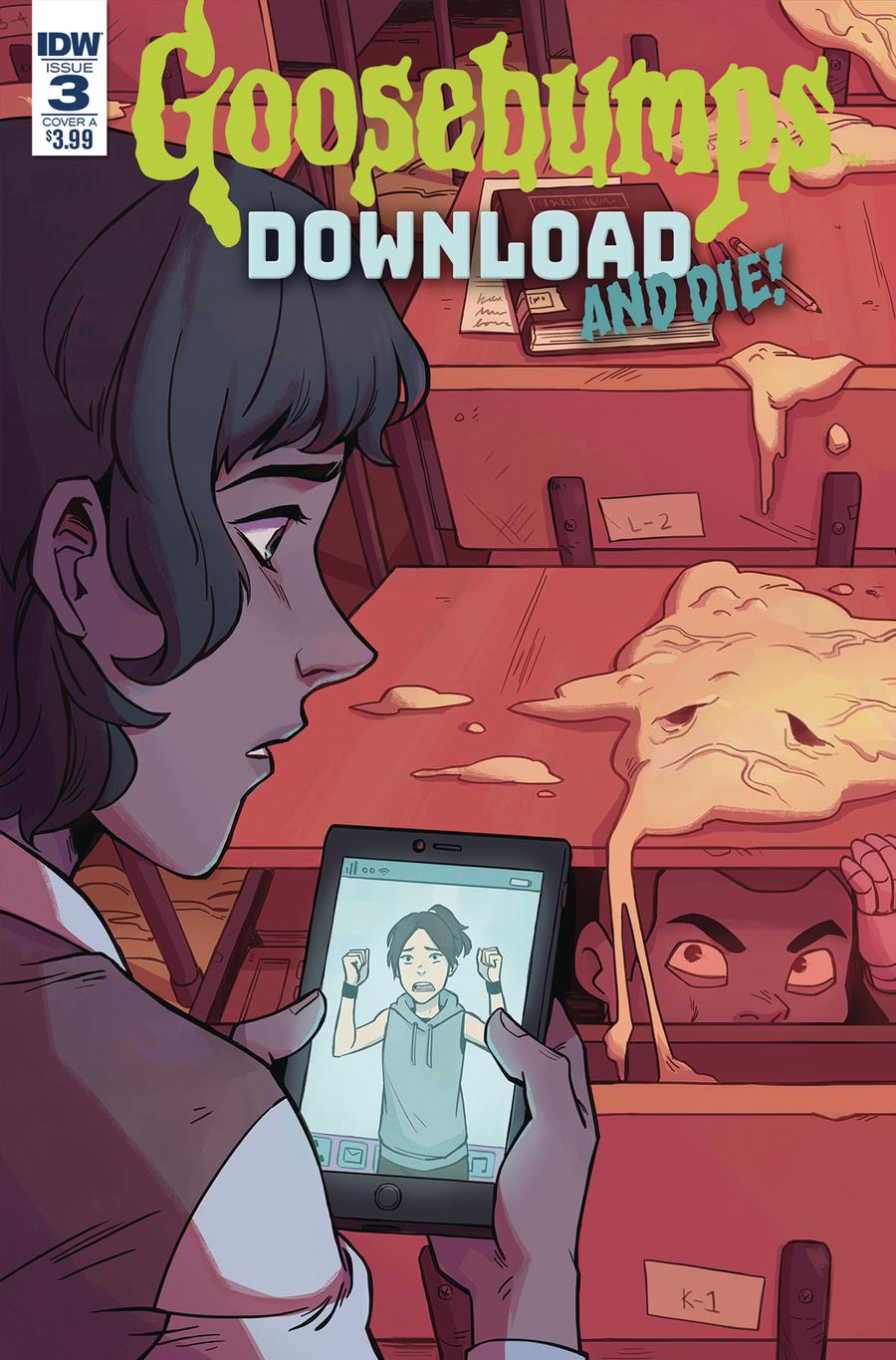 Goosebumps Download And Die #3 Cover A Regular Michelle Wong Cover