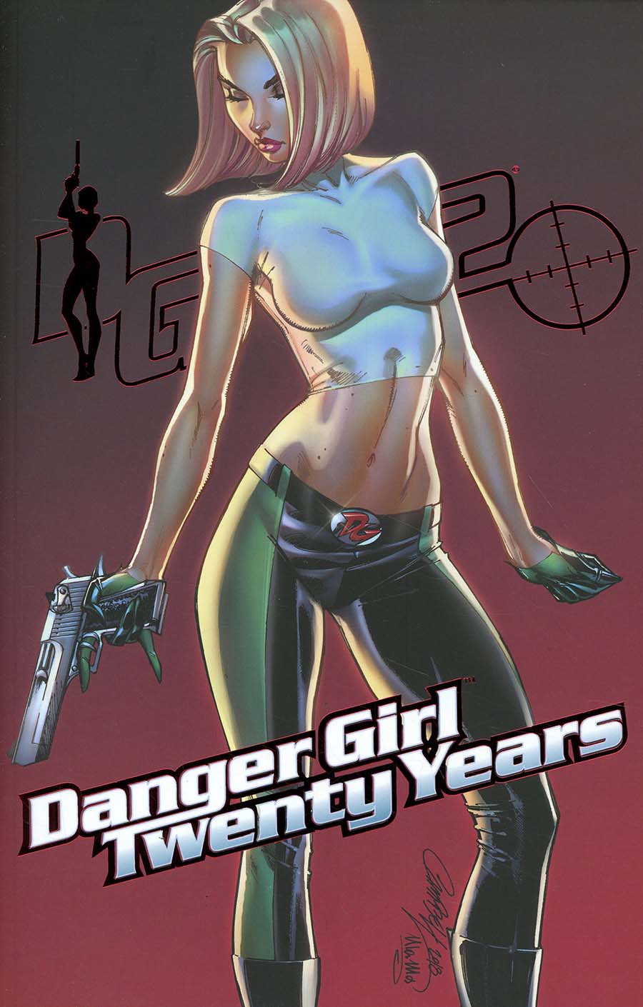 Danger Girl 20th Anniversary Cover A Regular J Scott Campbell Cover