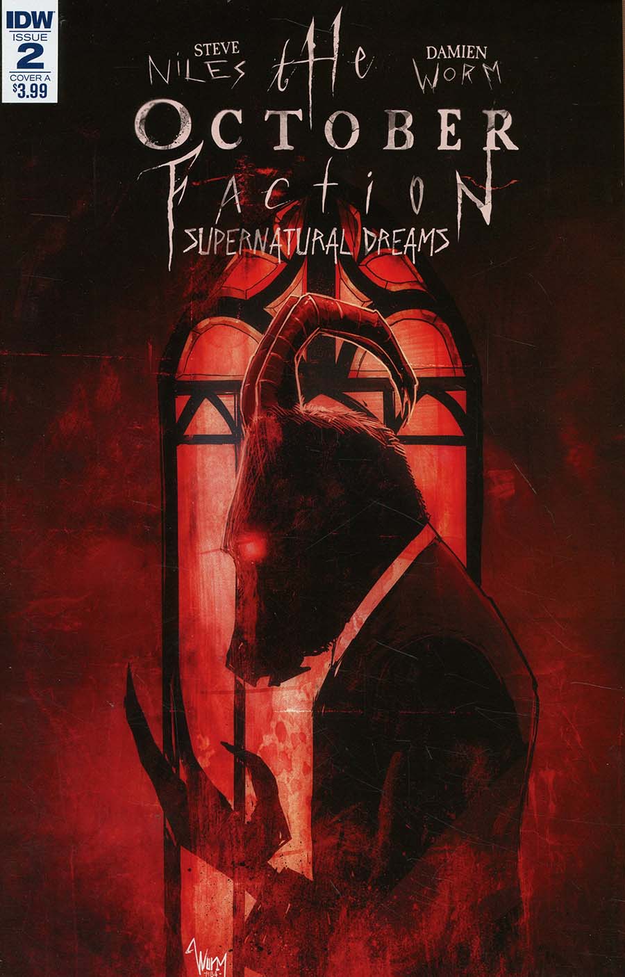 October Faction Supernatural Dreams #2 Cover A Regular Damien Worm Cover