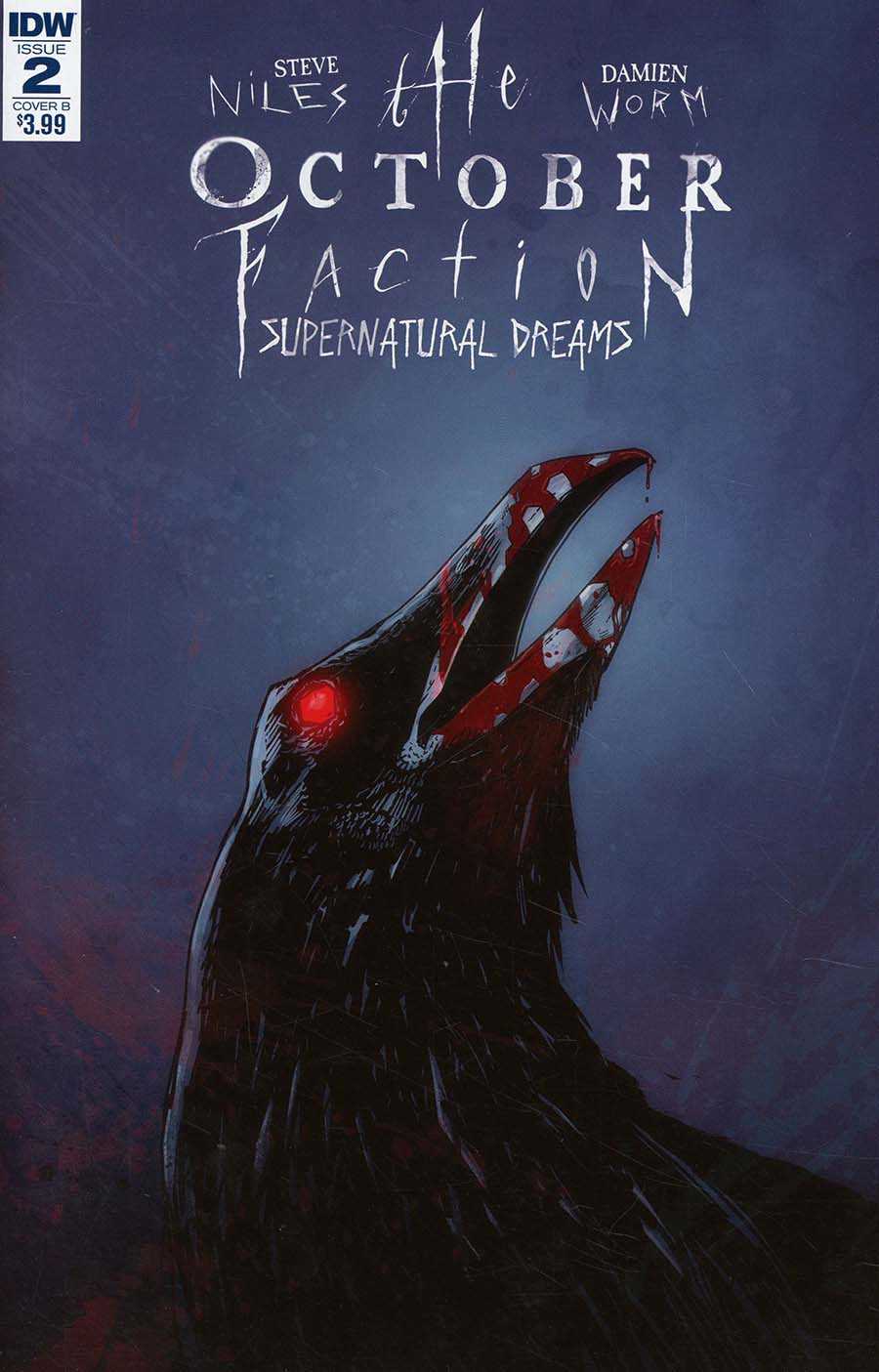 October Faction Supernatural Dreams #2 Cover B Variant Damien Worm Cover