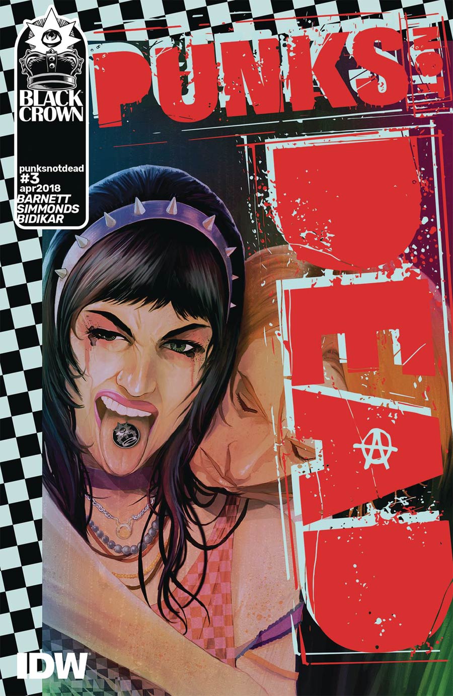 Punks Not Dead #3 Cover A Regular Martin Simmonds Cover