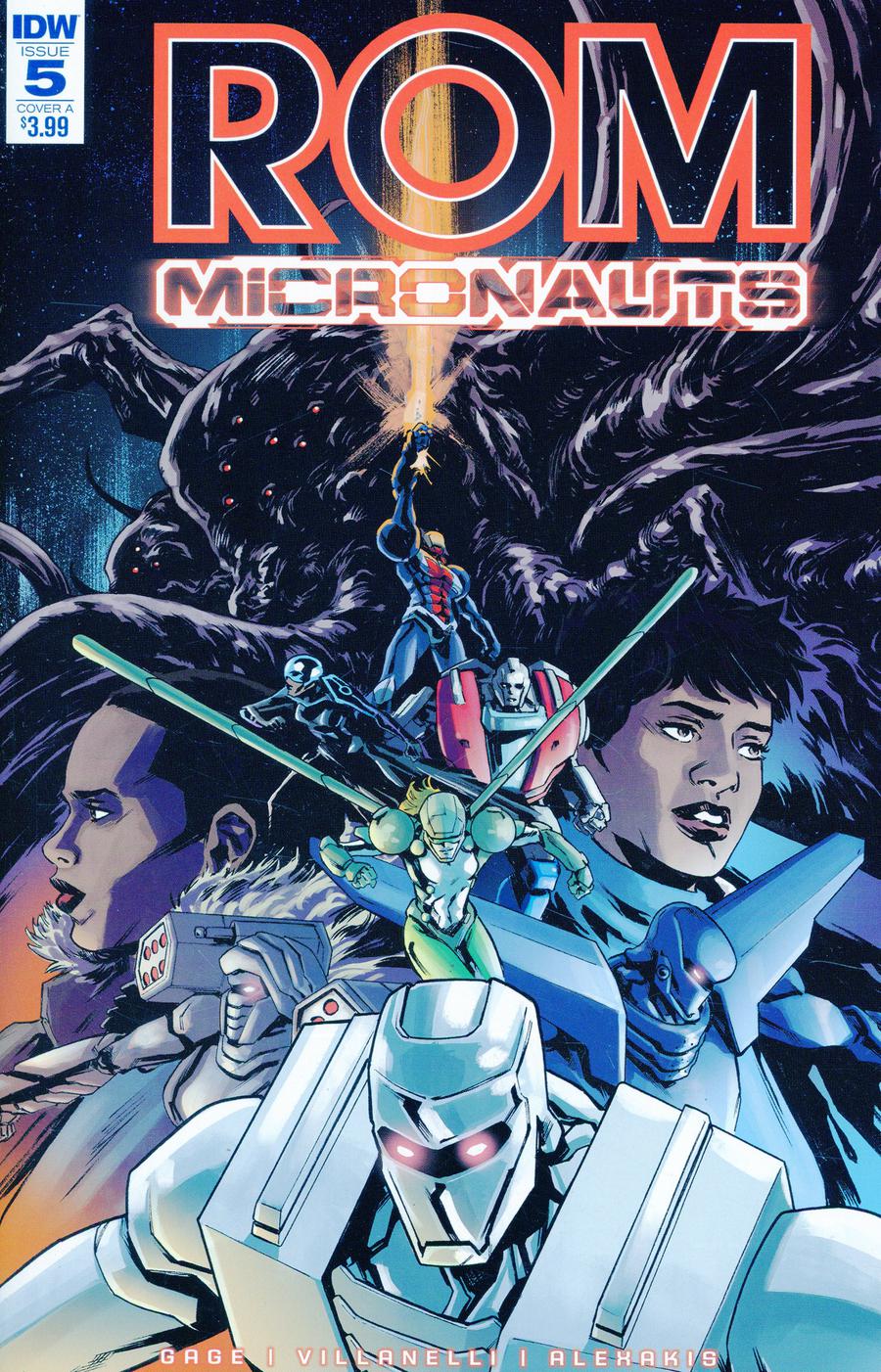 ROM And The Micronauts #5 Cover A Regular Paolo Villanelli Cover