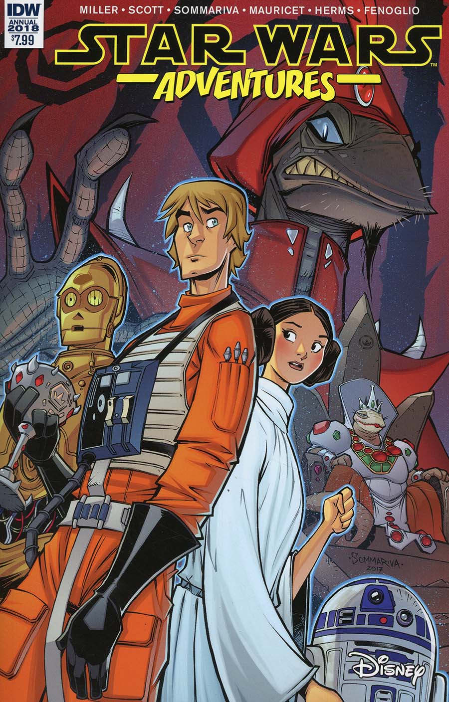 Star Wars Adventures Annual 2018 Cover A Regular Jon Sommariva Cover