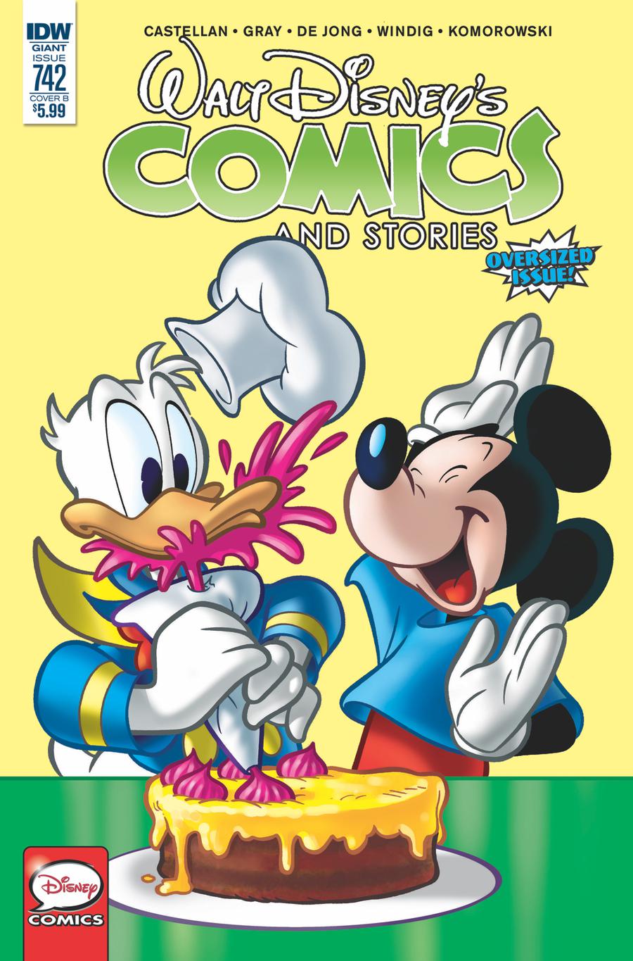 Walt Disneys Comics & Stories #742 Cover B Variant Alessio Coppola Cover