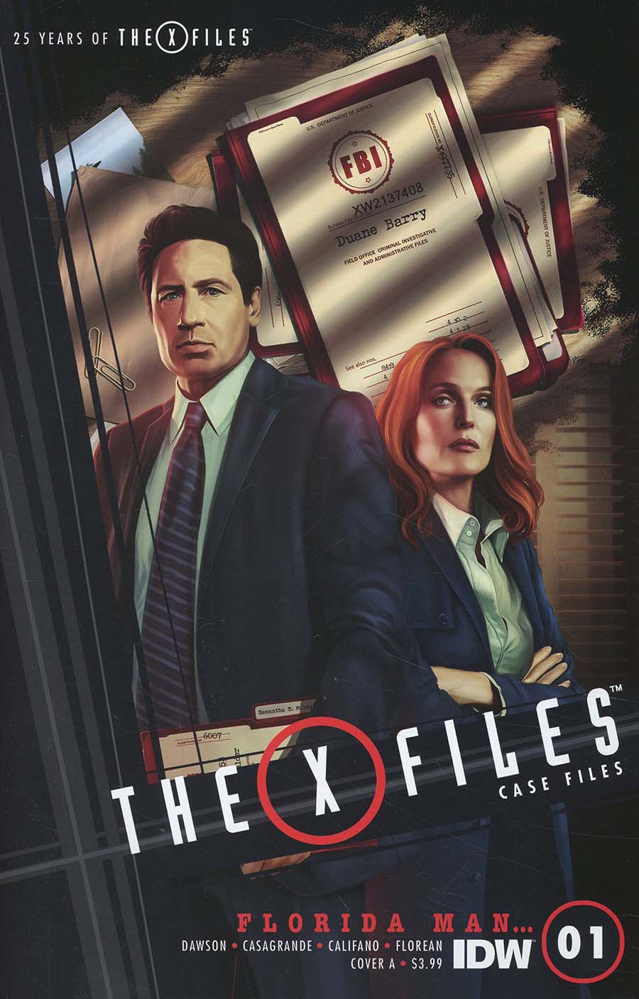X-Files Case Files Florida Man #1 Cover A Regular Catherine Nodet Cover