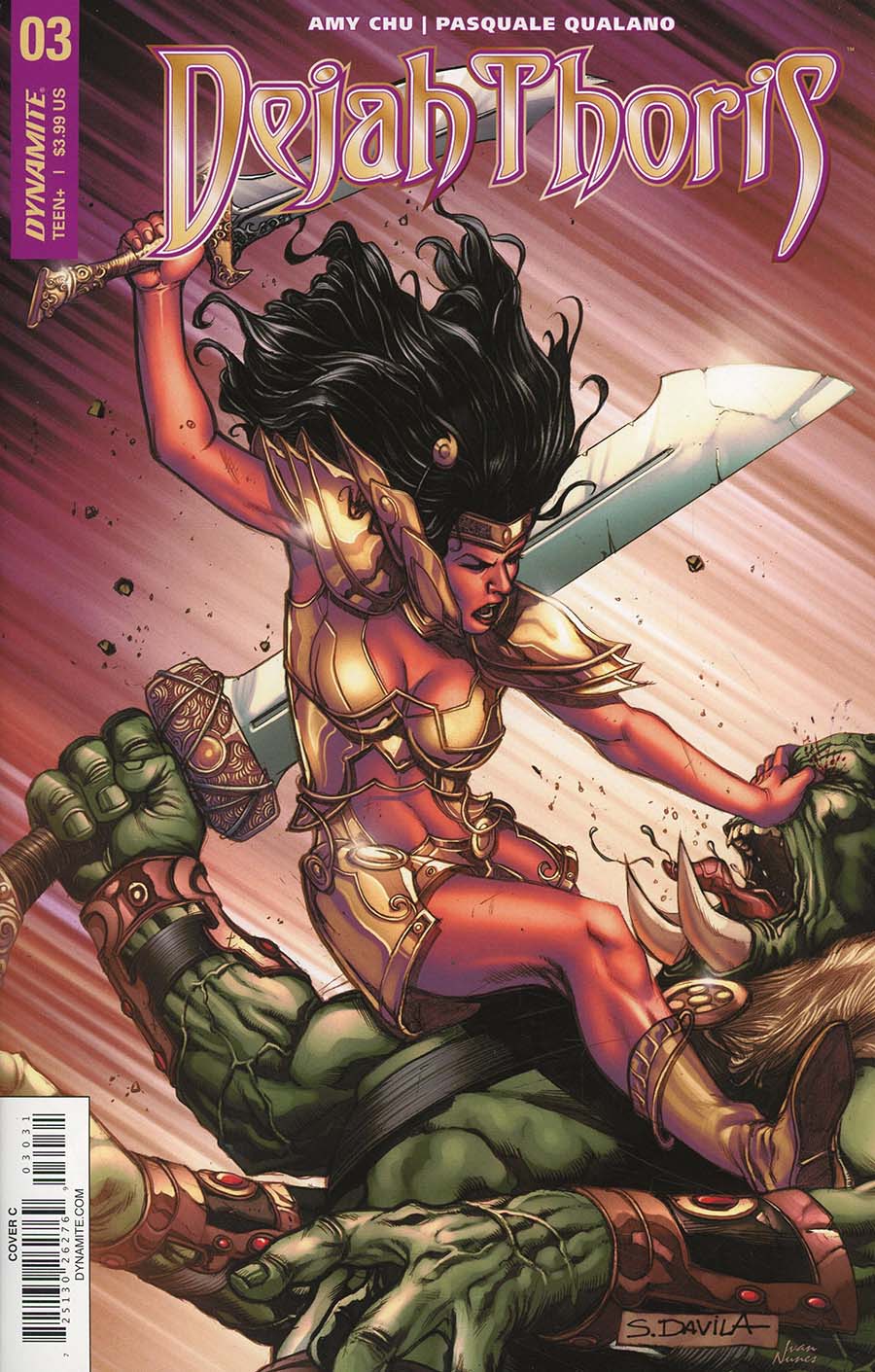 Dejah Thoris Vol 2 #3 Cover C Variant Sergio Davila Cover