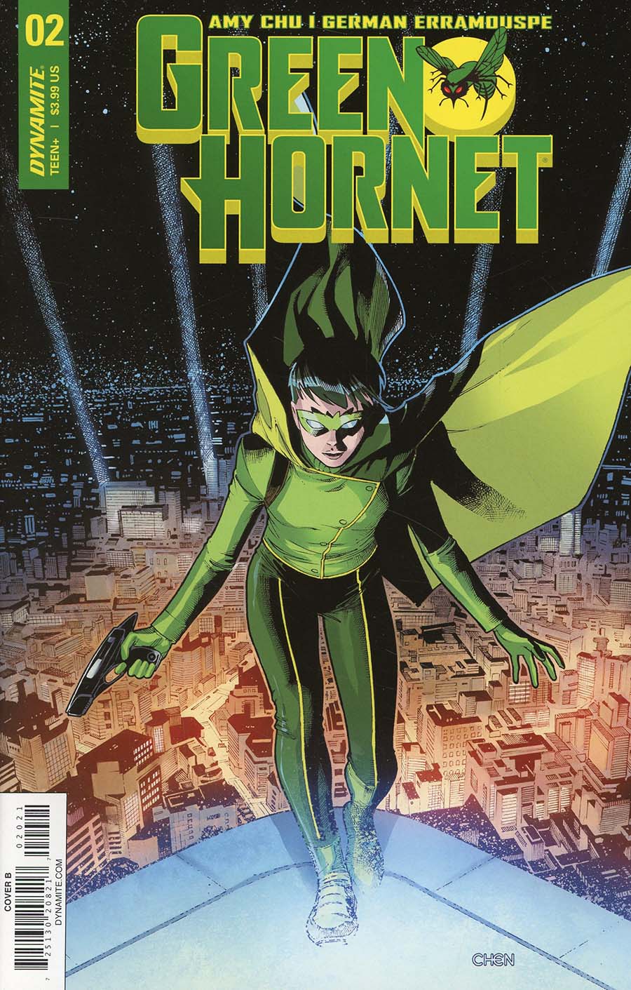 Green Hornet Vol 4 #2 Cover B Variant Sean Chen Cover