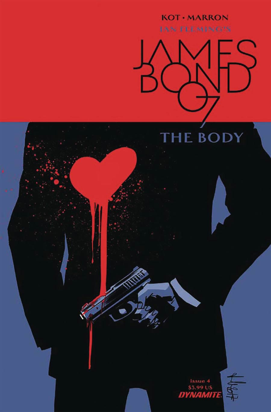 James Bond The Body #4 Cover A Regular Luca Casalanguida Cover