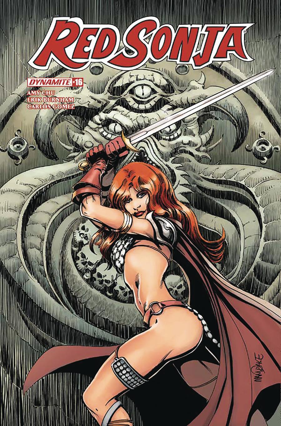 Red Sonja Vol 7 #16 Cover B Variant Tom Mandrake Cover