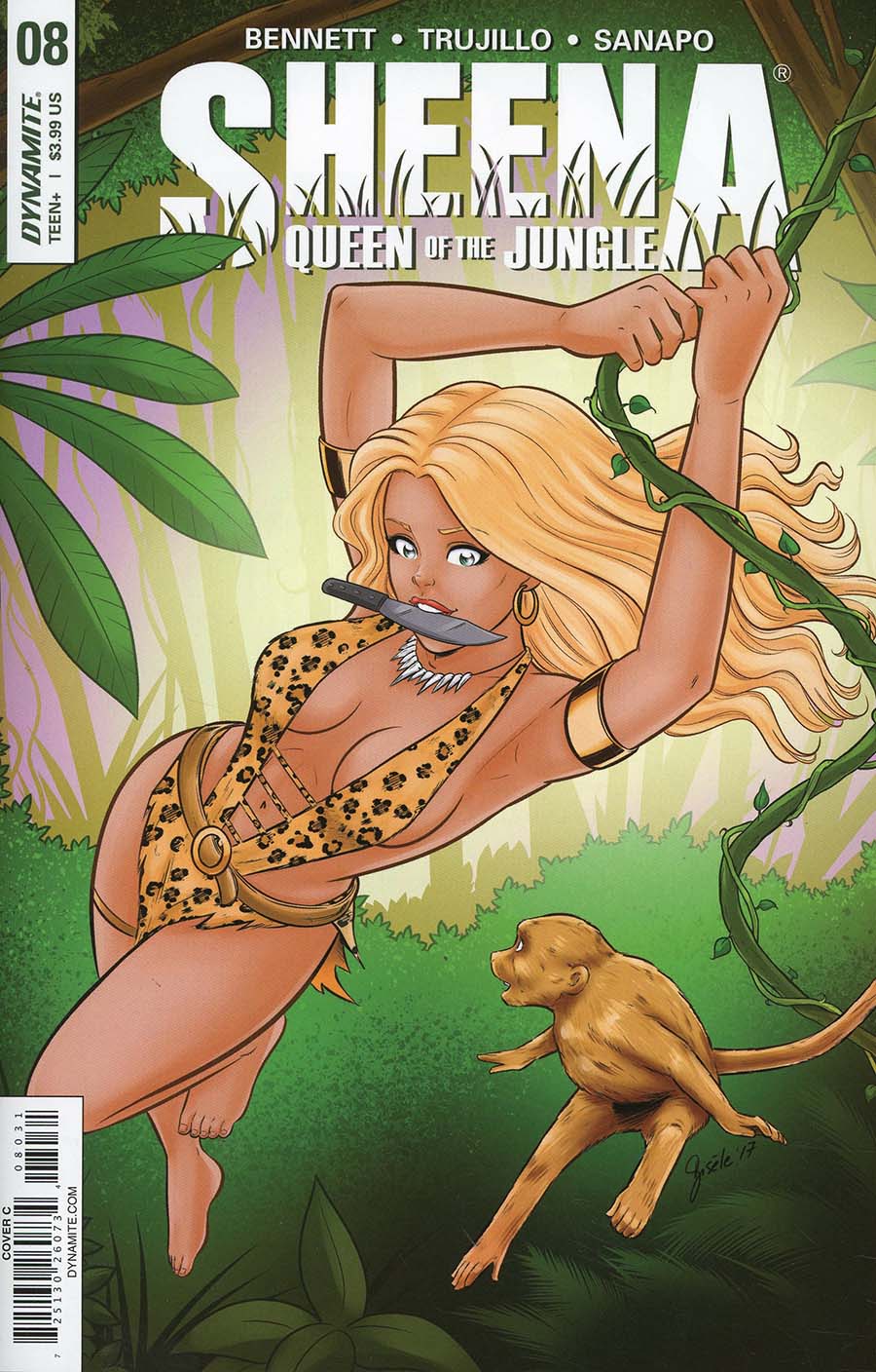 Sheena Vol 4 #8 Cover C Variant Gisele Lagace Cover