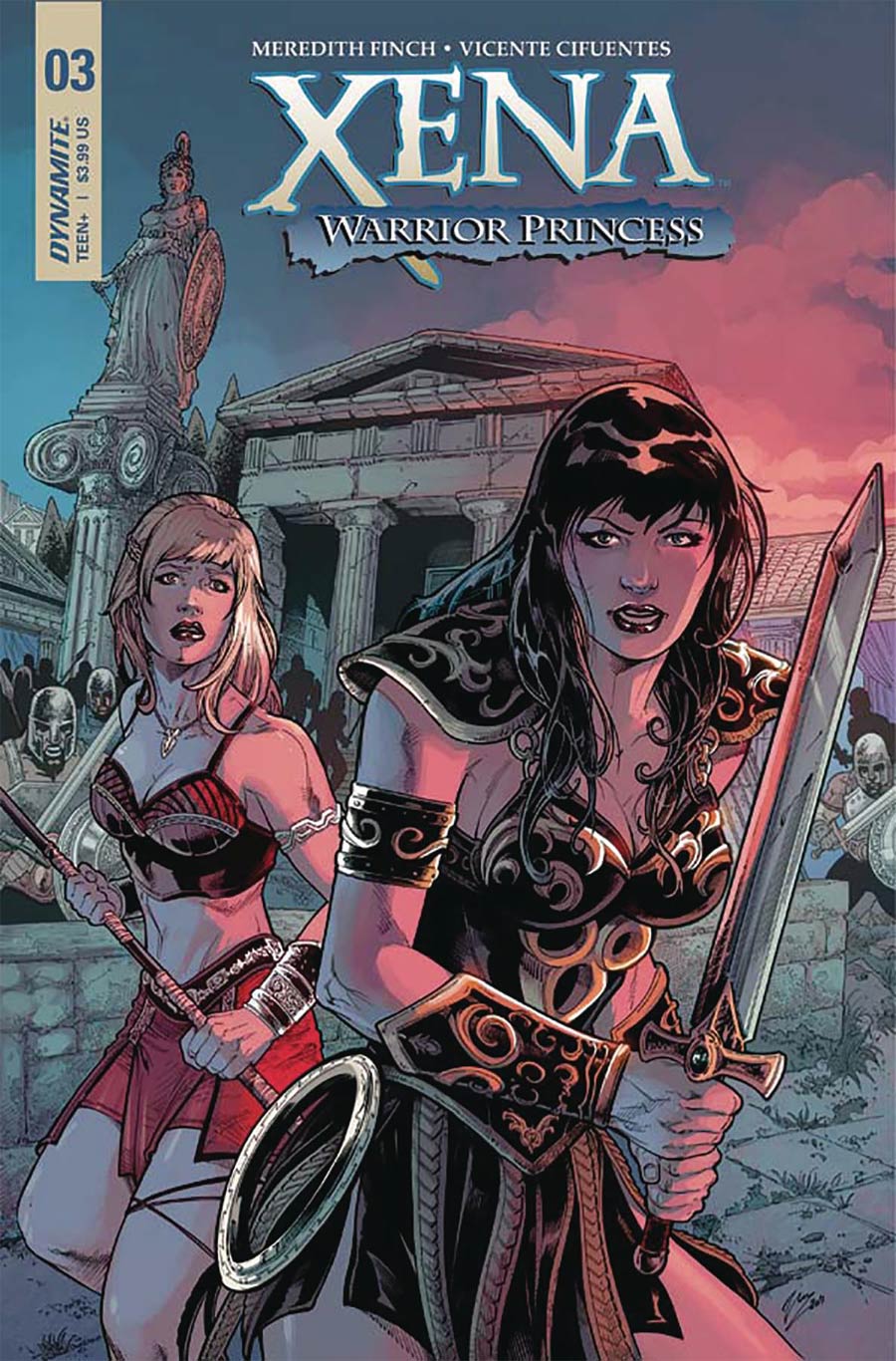 Xena Vol 2 #3 Cover B Variant Vicente Cifuentes Cover