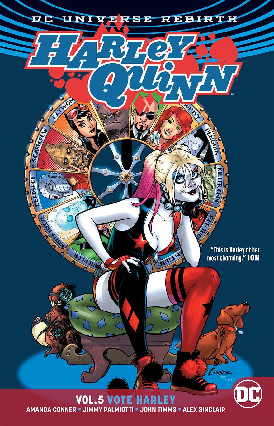 Harley Quinn (Rebirth) Vol 5 Vote Harley TP