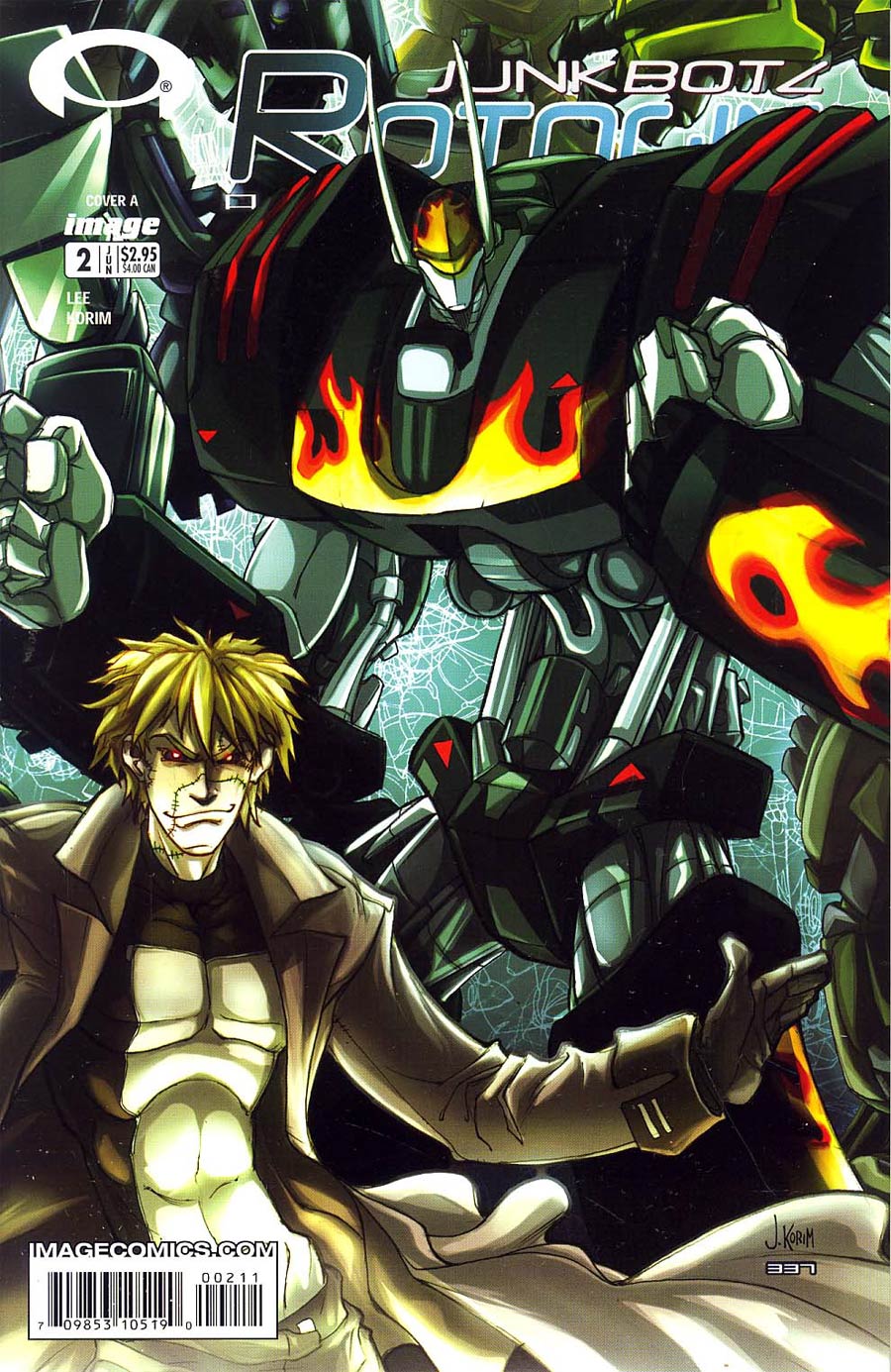 Rotogin Junkbotz #2 Cover A Korim