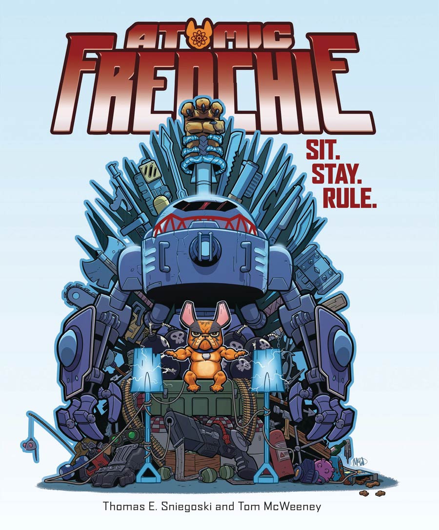 Atomic Frenchie Vol 1 Sit Stay Rule HC