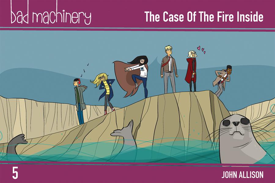 Bad Machinery Vol 5 Case Of The Fire Inside GN Pocket Edition