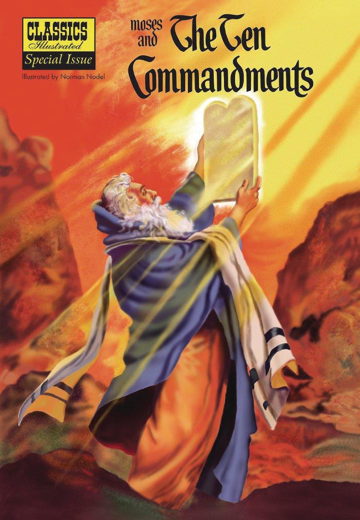 Classic Illustrated Moses And The Ten Commandments TP
