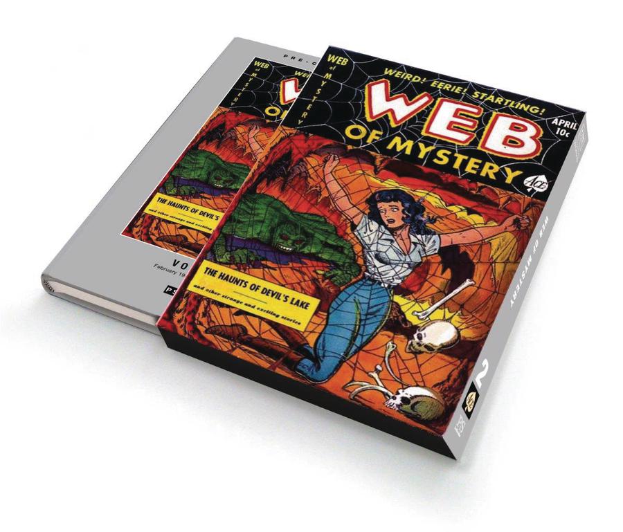 Pre-Code Classics Web Of Mystery Vol 2 HC Slipcase Edition