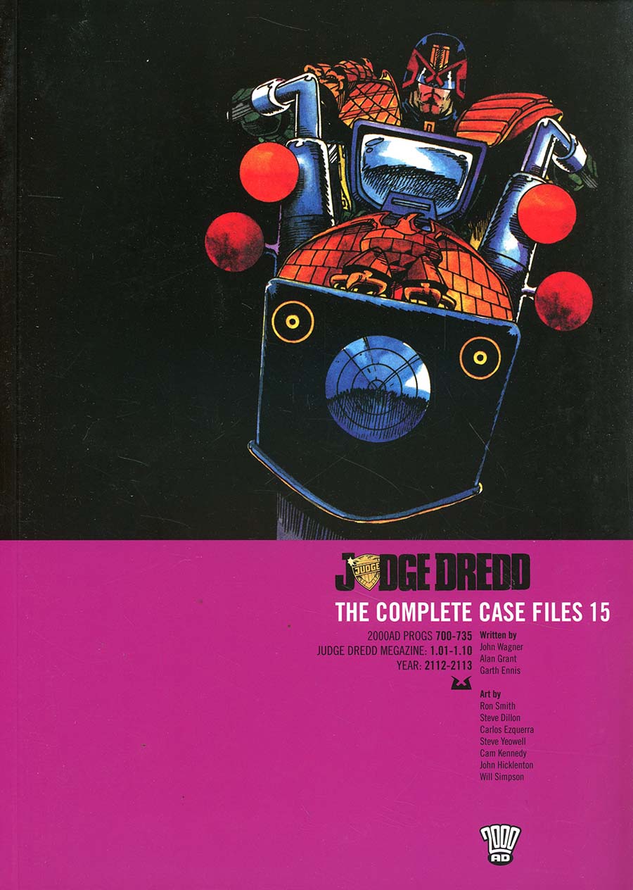 Judge Dredd Complete Case Files Vol 15 TP Simon & Schuster Edition