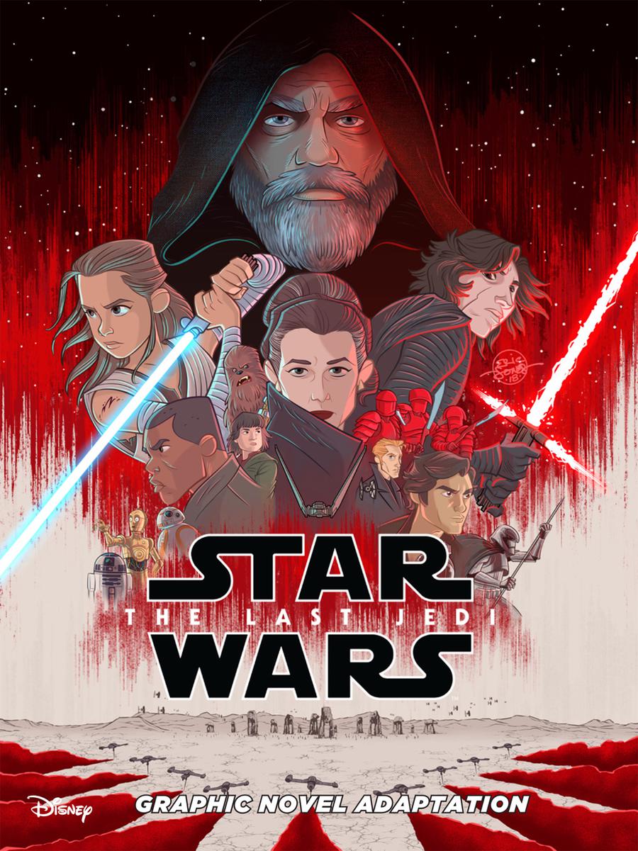 Star Wars Episode VIII The Last Jedi Graphic Novel Adaptation TP