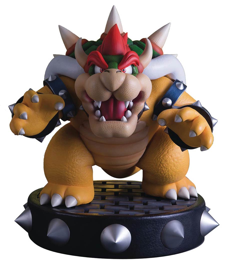 Super Mario Bowser Statue