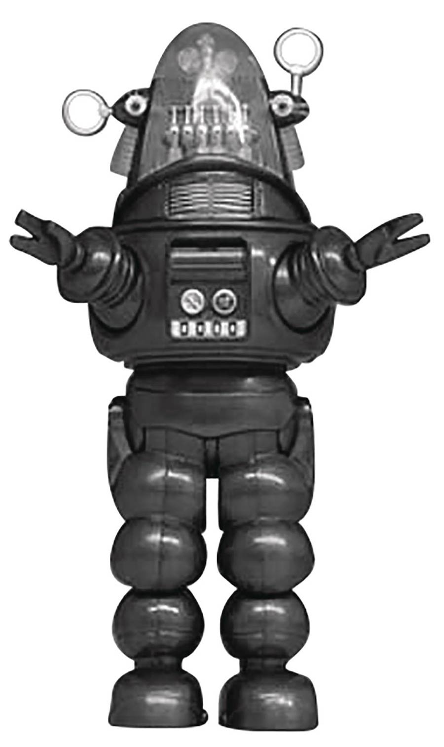 Forbidden Planet Robby The Robot Previews Exclusive Soft Vinyl Figure - Gray