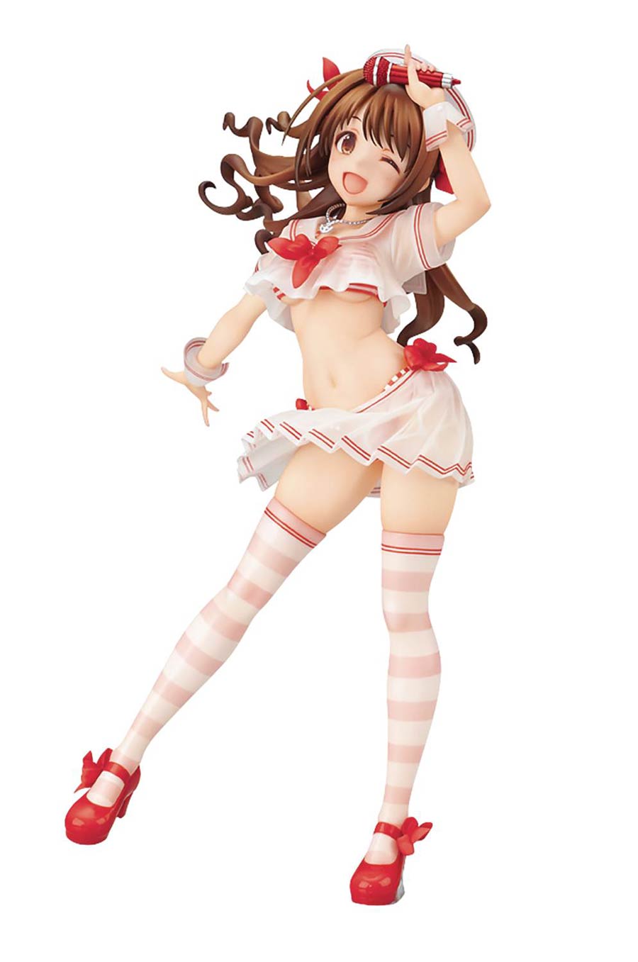 Idolmaster Cinderella Girls Uzuki Hajikete 1/7 Scale PVC Figure